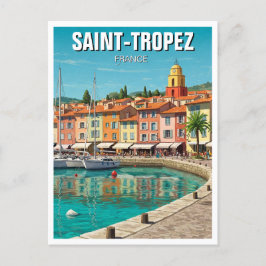 Postal Saint-Tropez France Travel