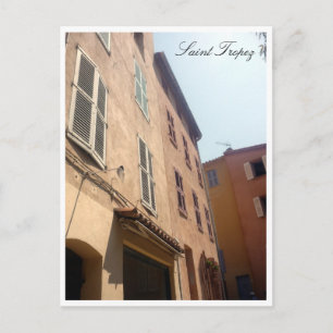 Postal saint-tropez rojo bldg