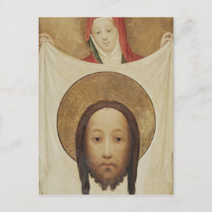 Postal Saint Veronica con el Sudarium, c.1420
