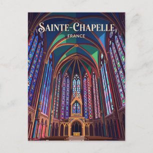 Postal Sainte-Chapelle Francia