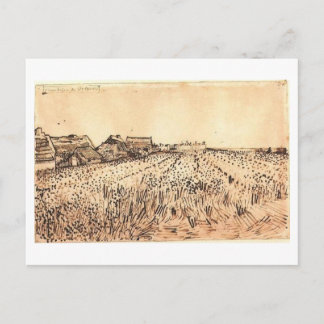 Postal Saintes-Maries con cementerio, Bella Artes Van Gog