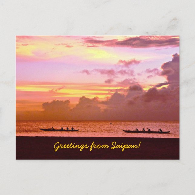 Postal saipan (Anverso)