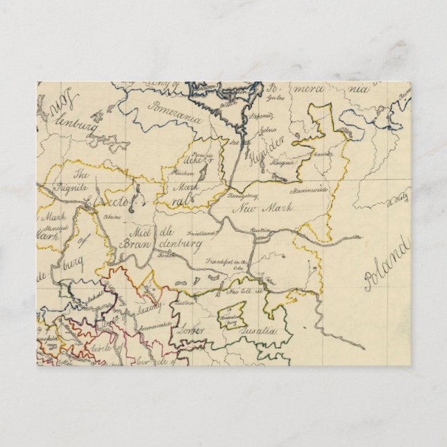 Postal Sajonia Superior 2 (Anverso)