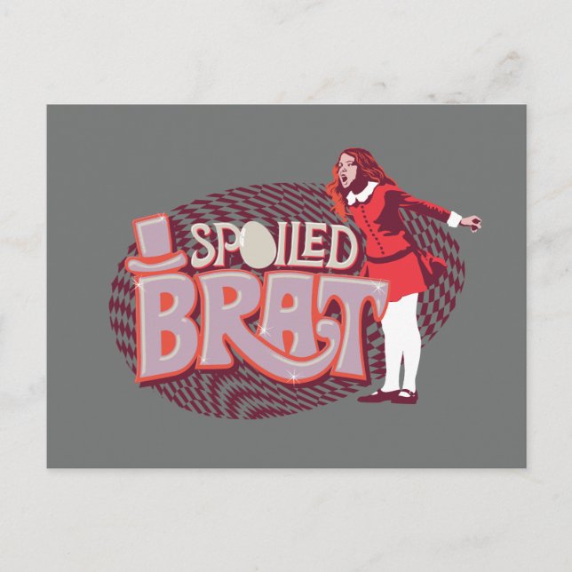 Postal Sal de Veruca - Brat estropeado (Anverso)