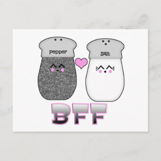Postal Sal Kawaii en Pepper BFF