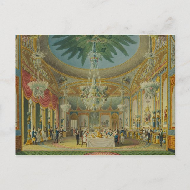 Postal Sala de banquetes, de 'Views of Royal Pavilion (Anverso)