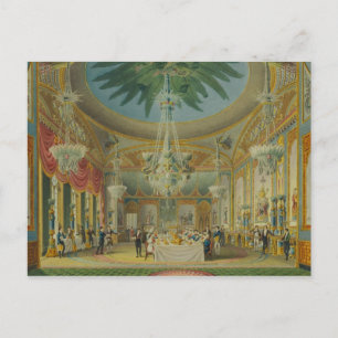 Postal Sala de banquetes, de 'Views of Royal Pavilion
