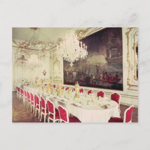 Postal Sala de banquetes, diseño diseñado por Nikolaus