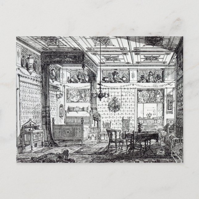 Postal Sala De Cama (Anverso)