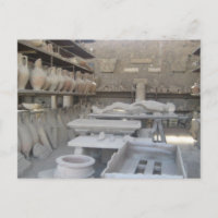 Sala de cerámica en Pompeya