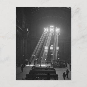 Postal Sala de Espera de la Estación Union, 1943