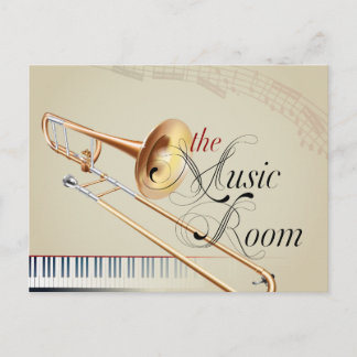 Postal Sala de música trombónica