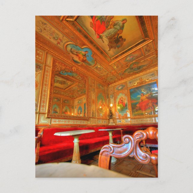 Postal Sala de té II (Anverso)