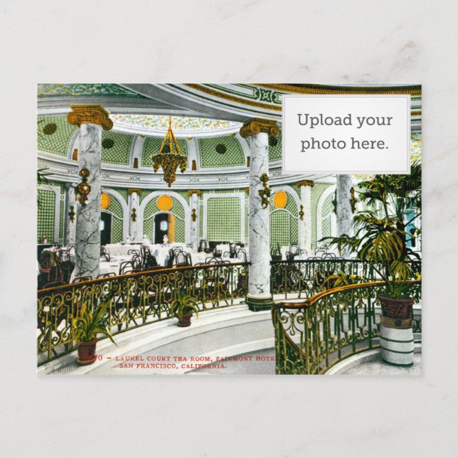 Postal Sala de té Laurel Court (Anverso)