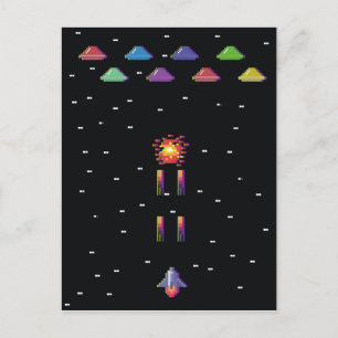 Postal Sala de videojuegos Retro 1908