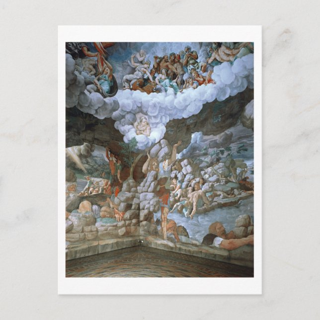 Postal Sala dei Giganti (fresco) (ver también 78482-88) (Anverso)
