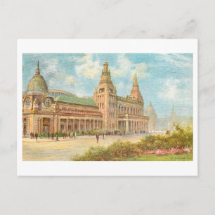 Postal Sala Kelvin Hall antigua, Glasgow, Escocia
