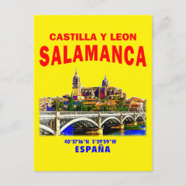 Postal Salamanca / Castilla y León, España.