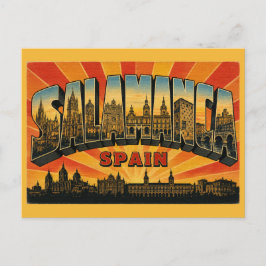 Postal Salamanca España Ciudad Dorada