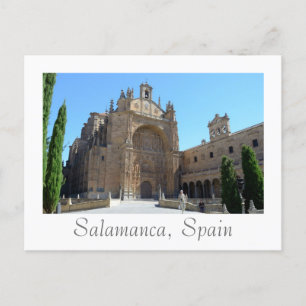 Postal Salamanca, España. Convento de San Esteban