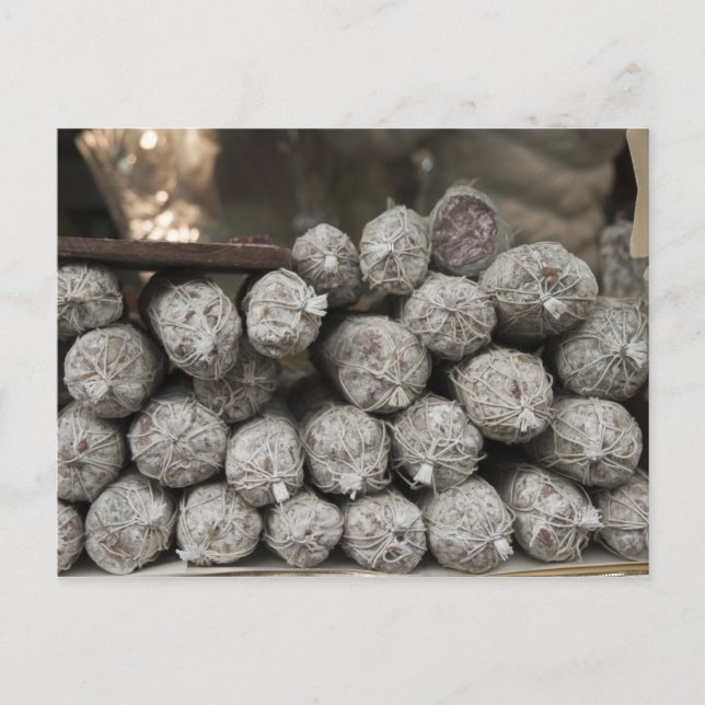 Postal Salami italiano (Anverso)