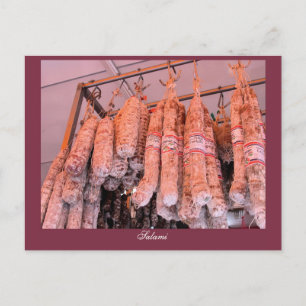 Postal Salami italiano