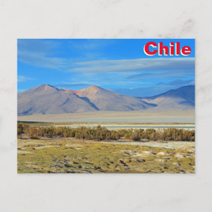 Postal Salar del Huasco, Chile