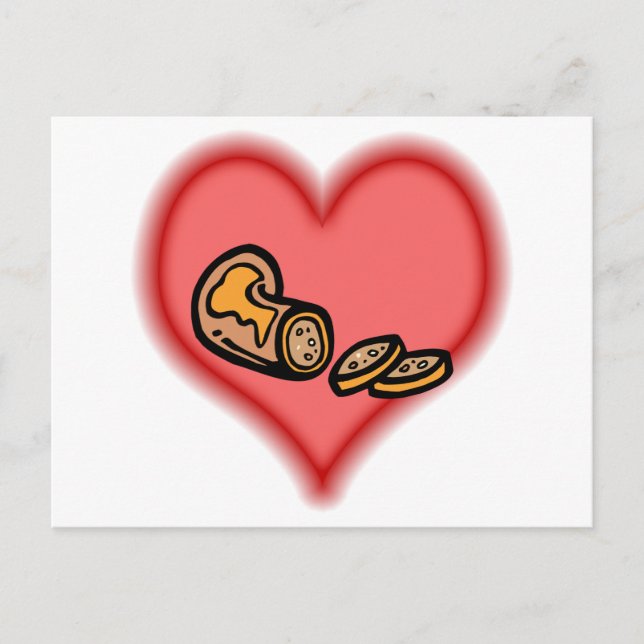 Postal salchicha (Anverso)
