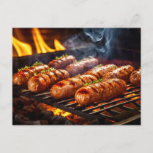 Salchichas Bratwurst a la Parrilla BBQ