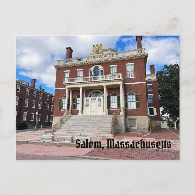 Postal Salem Massachusetts (Anverso)