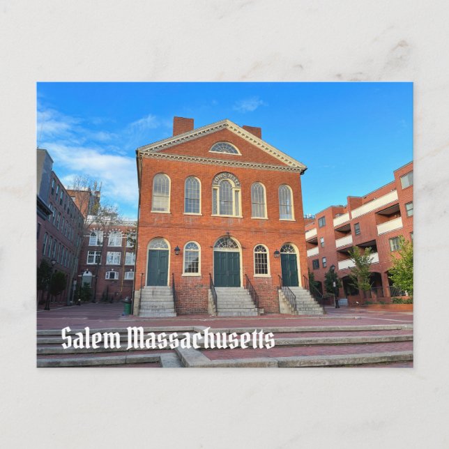 Postal Salem Massachusetts (Anverso)