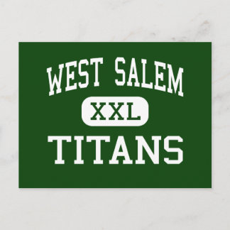 Postal Salem Occidental - Titanes - Escuela Secundaria -