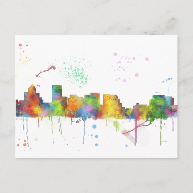 POSTAL SALEM OREGON SKYLINE (Anverso)