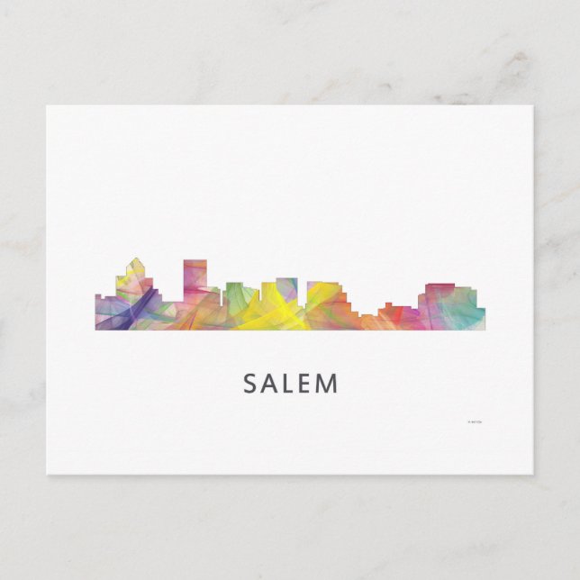 POSTAL SALEM OREGON SKYLINE WB1 - (Anverso)