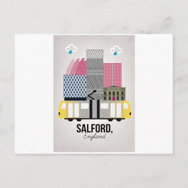 Postal Salford (Anverso)