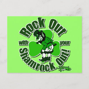 Postal ¡Salgan Con Su Shamrock!