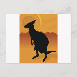 Postal Salida de Kangaroo
