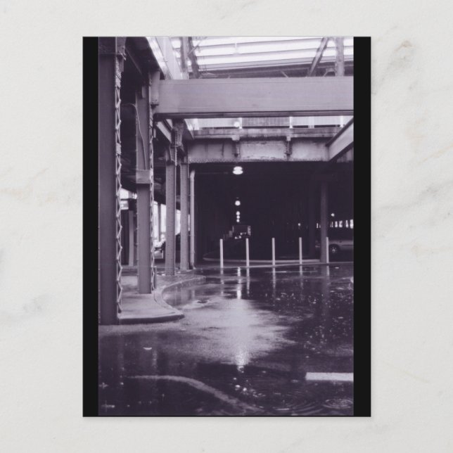 Postal Salida de puerto antiguo (Anverso)