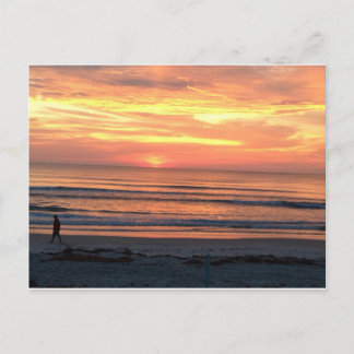 Postal Salida del sol en Daytona Beach, FL