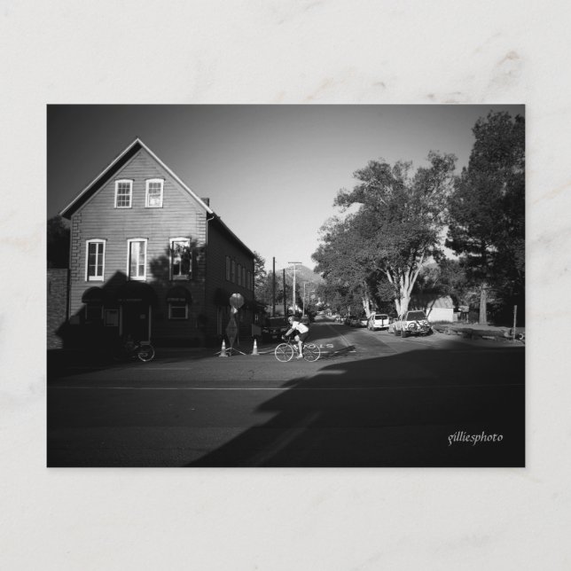 Postal Salida del sol en Markleeville (Anverso)