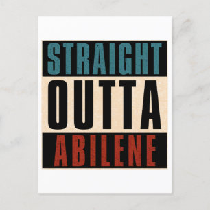 Postal Salida directa de Abilene Texas TX