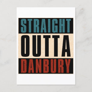 Postal Salida directa de Danbury Connecticut CT