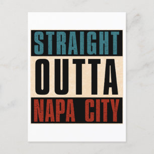 Postal Salida directa de Napa California CA