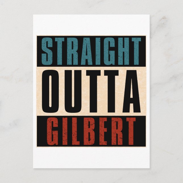Postal Salida directa Gilbert Arizona AZ (Anverso)