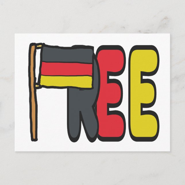 Postal Salida libre de Alemania (Anverso)