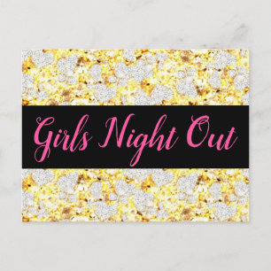 Postal SALIDA NOCTURNA DE chicas