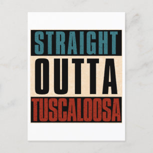 Postal Salida recta Tuscaloosa Alabama AL