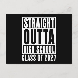 Postal Salidos de la Escuela Secundaria Clase de 2027