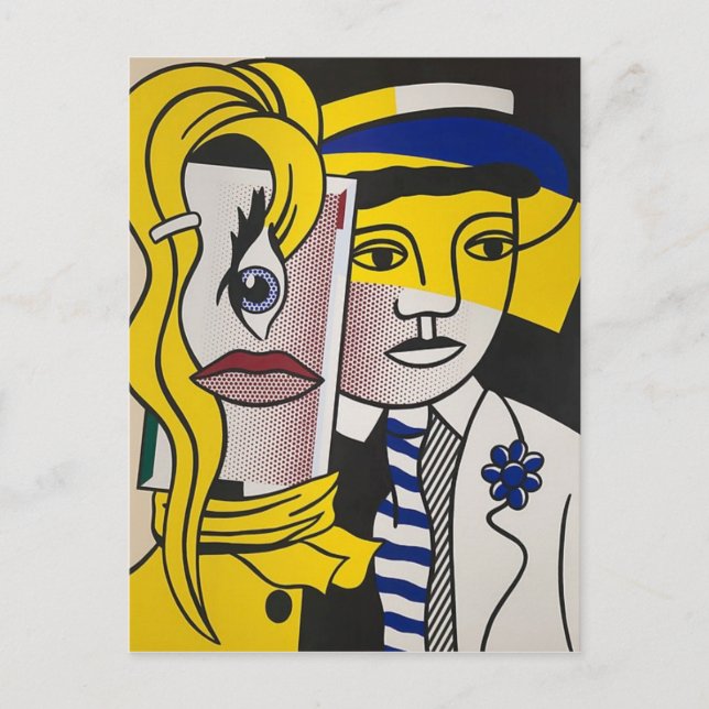 Postal Saliendo (Anverso)