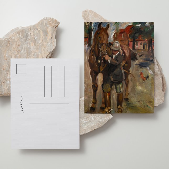 Postal Saliendo a Caballo | Lovis Corinth (Subido por el creador)